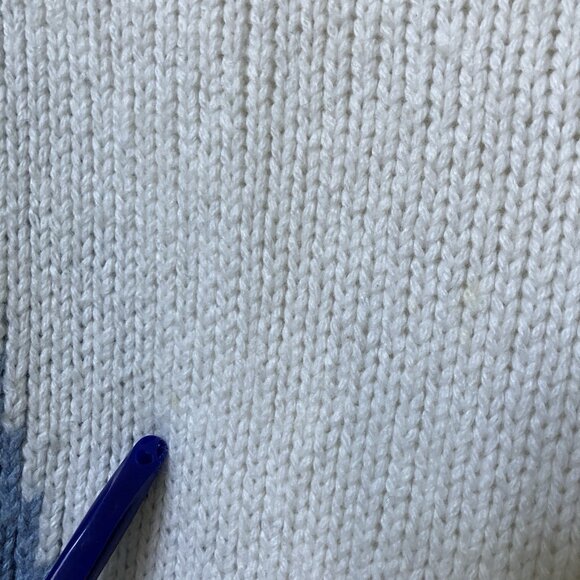 Zaket & Plover Sweater Womens XS Asymmetrical Knit Cashmere Wool Blend - Picture 4 of 8